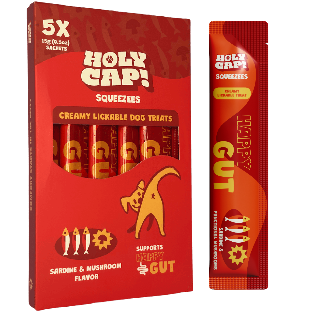 Happy Gut Dog - Sardine & Mushroom