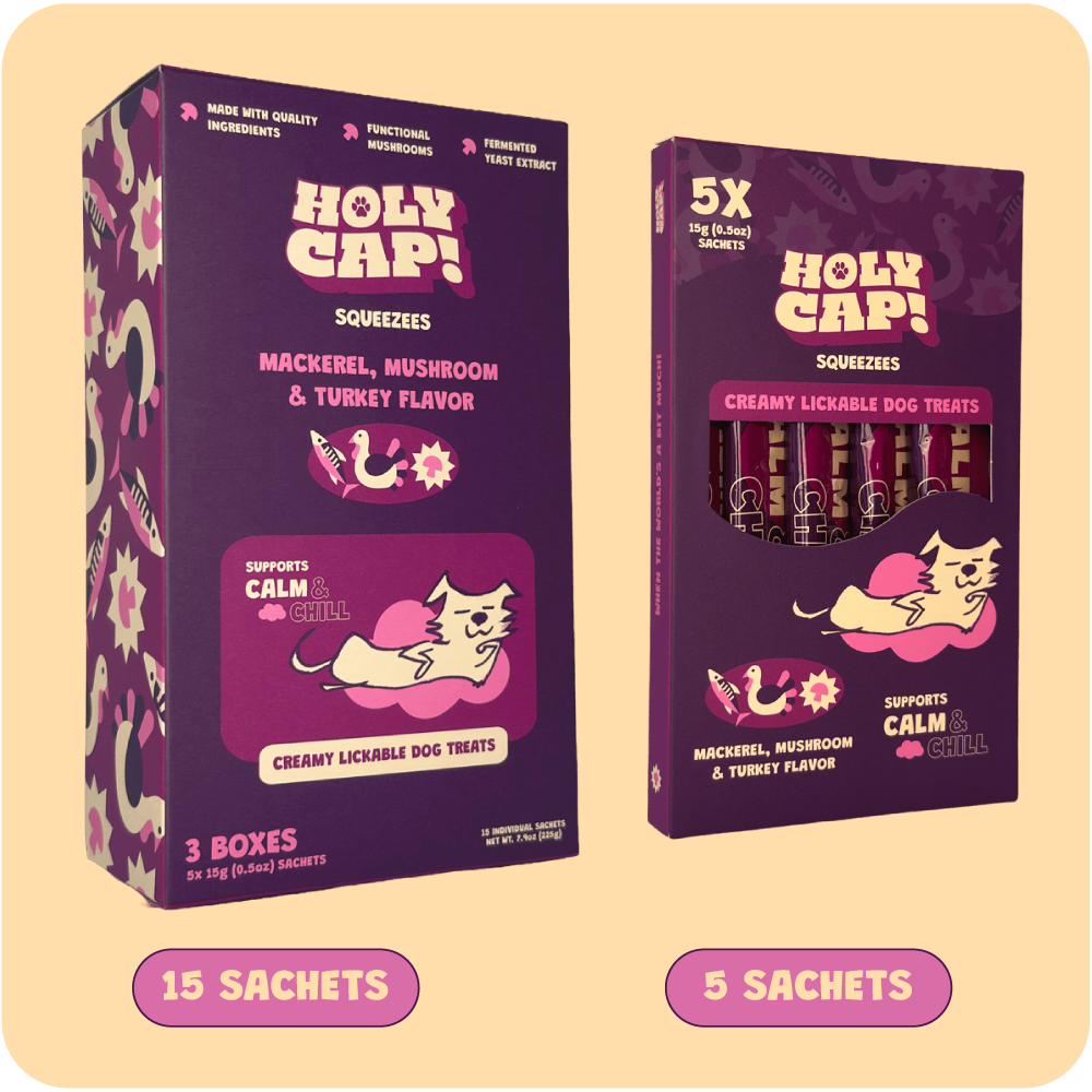 Calm & Chill Dog - Mackerel, Mushroom & Turkey